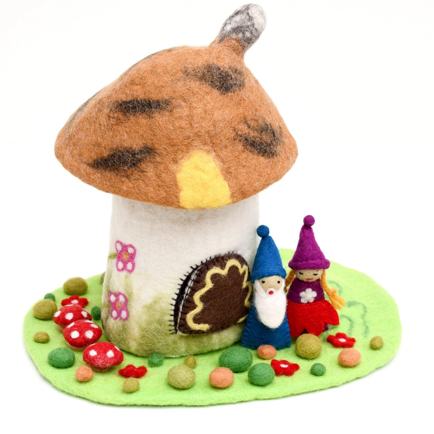 Tara Treasures - Fairy Toadstool Garden Play Mat Playscape