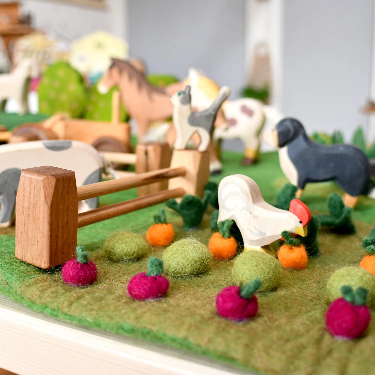 Tara Treasures - Large Farm Play Mat Playscape