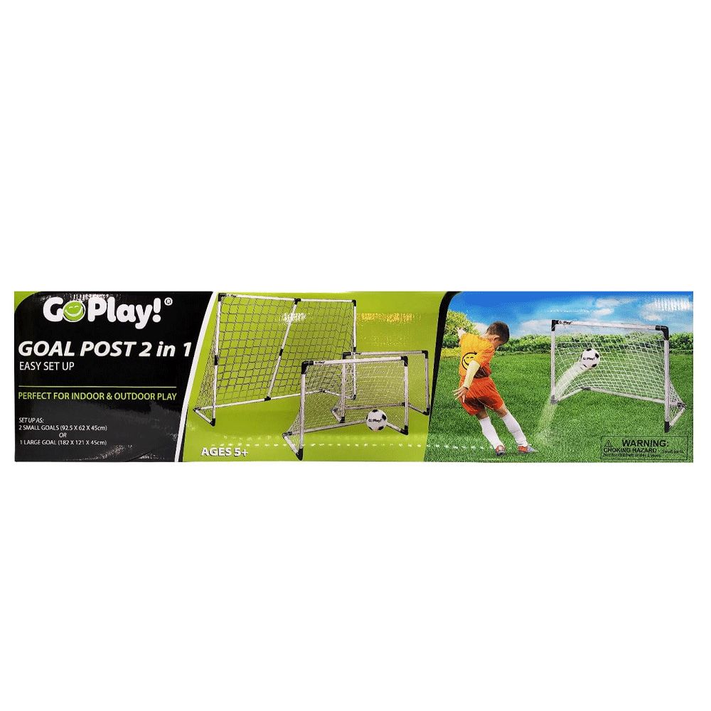 Go Play! Goal Post 2 in 1