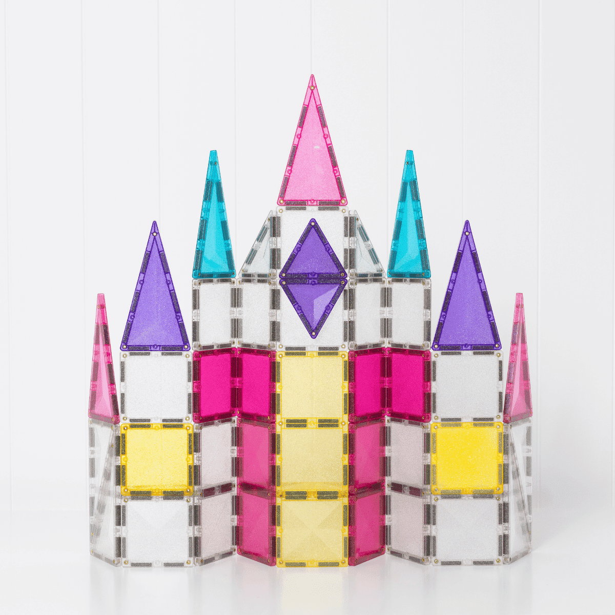 Connetix Tiles 56 Piece Glitter Unicorn Pack