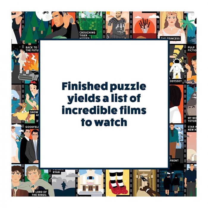Bucket List Must Watch Movies Puzzle 1000 Piece