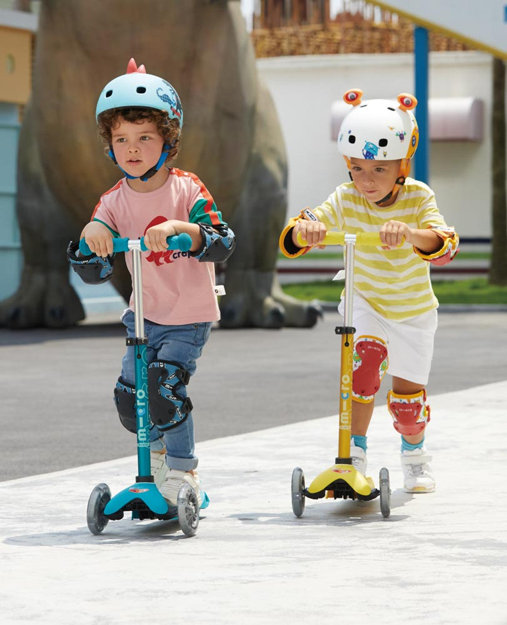 Micro Scooter Helmet Scootersaurus Extra Small