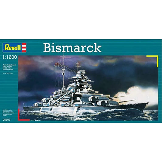 Revell Bismarck Model Set 1:1200 - 05802
