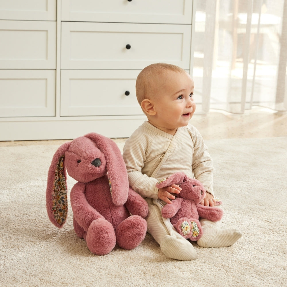 Jiggle & Giggle - Floral Raspberry Bunny Medium