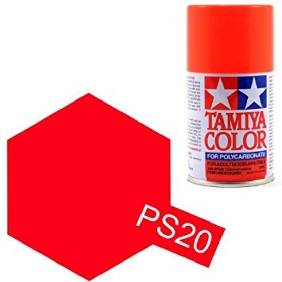 Tamiya Polycarbonate Spray (PS) 100mL Paint Cans