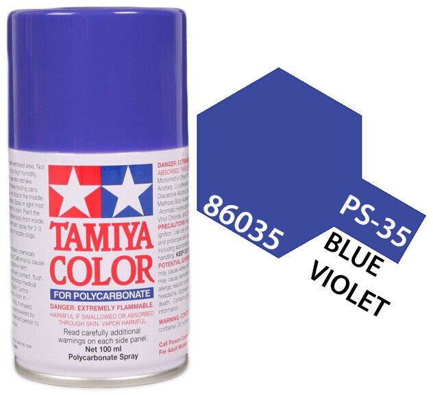 Tamiya Polycarbonate Spray (PS) 100mL Paint Cans