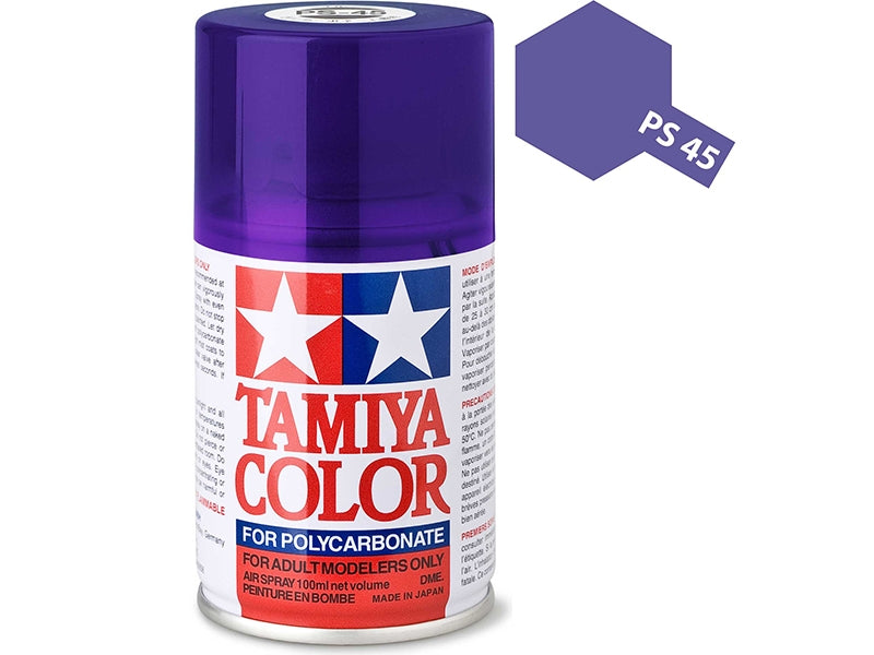 Tamiya Polycarbonate Spray (PS) 100mL Paint Cans