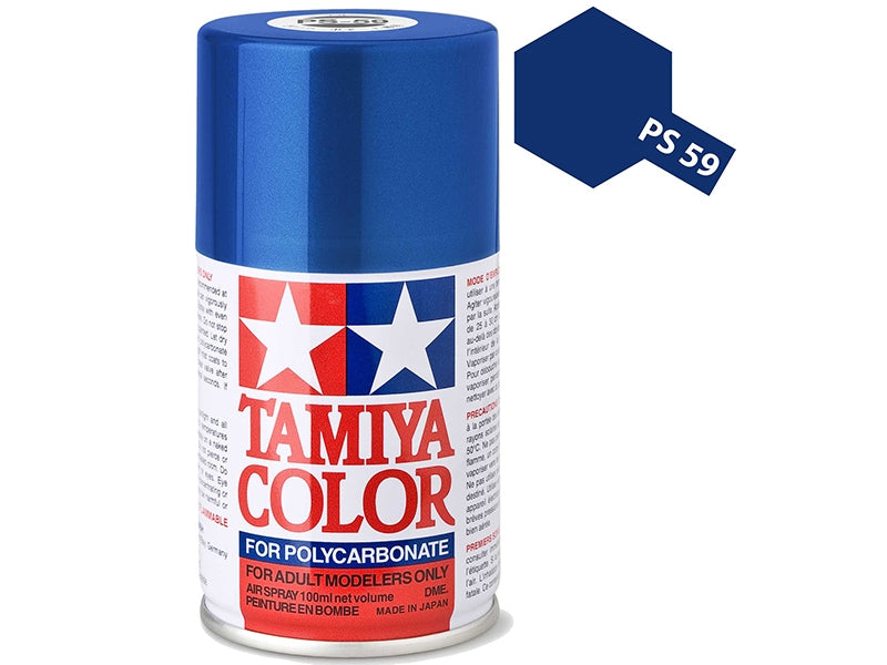 Tamiya Polycarbonate Spray (PS) 100mL Paint Cans