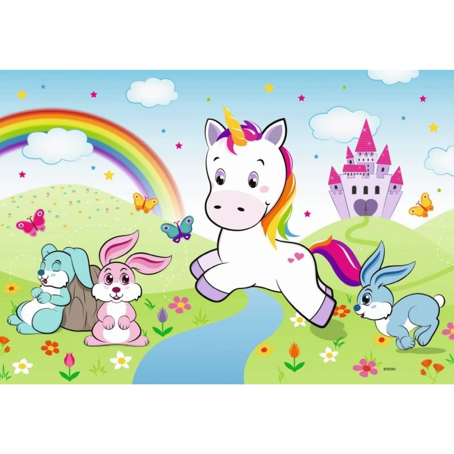 Ravensburger Fairy Tale Unicorn 2x24pc Puzzle