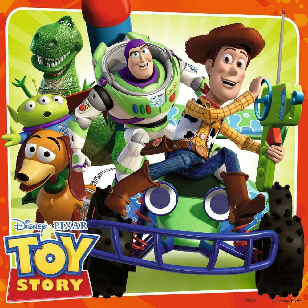 Ravensburger Disney History of Toy Story Puzzle 3x49pc