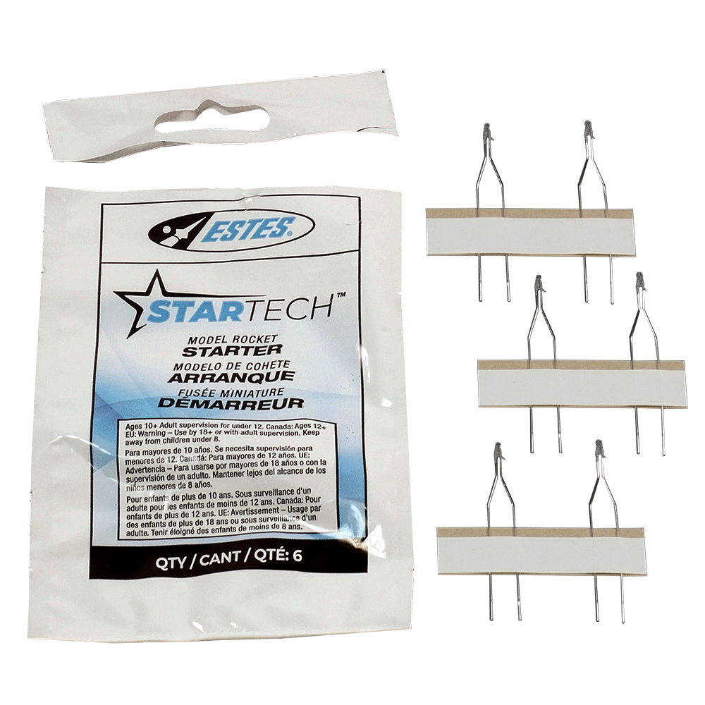 Estes Model Rocket Starter - 6 Pack 2303