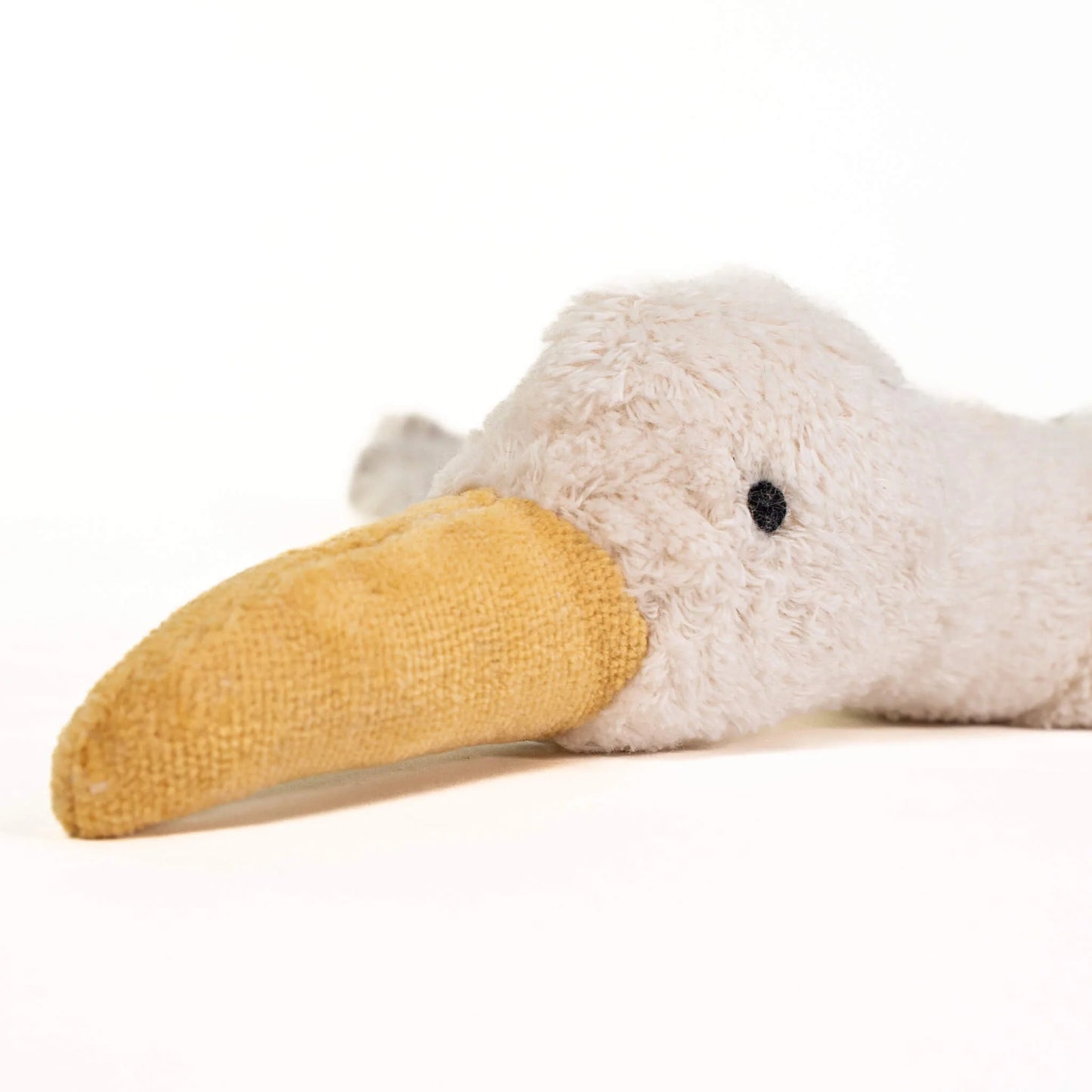 SENGER Cuddly Animal - Seagull Small Grey Vegan with Removable Heat/Cool Pack