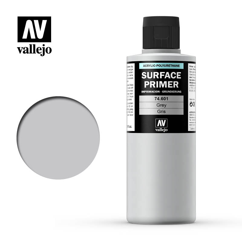 Vallejo Surface Primer Grey 200mL 74601