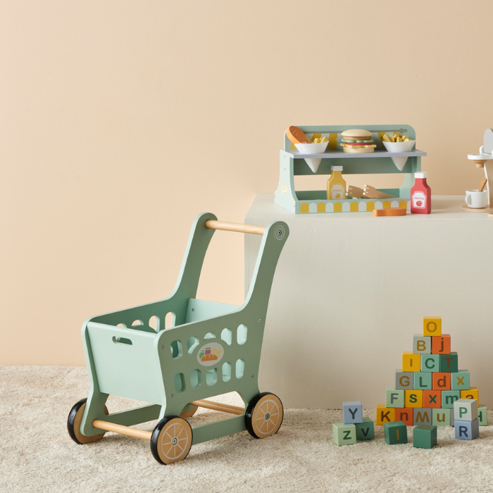 Zookabee - Wooden Shopping Trolley