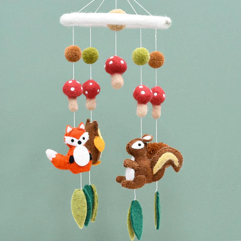 Tara Treasures - Nursery Cot Mobile | Woodland Animals