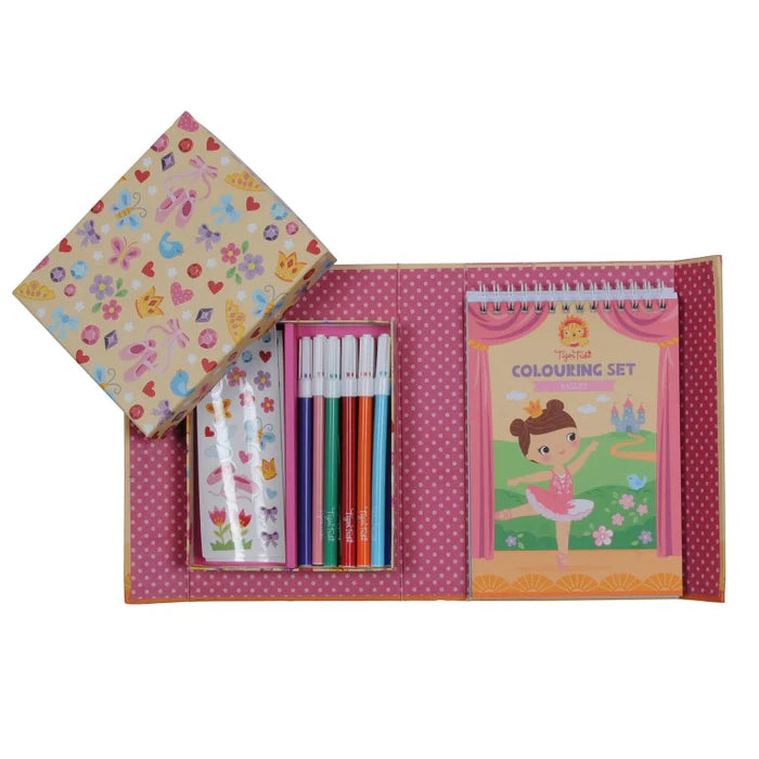 Tiger Tribe Colouring Set - Ballet
