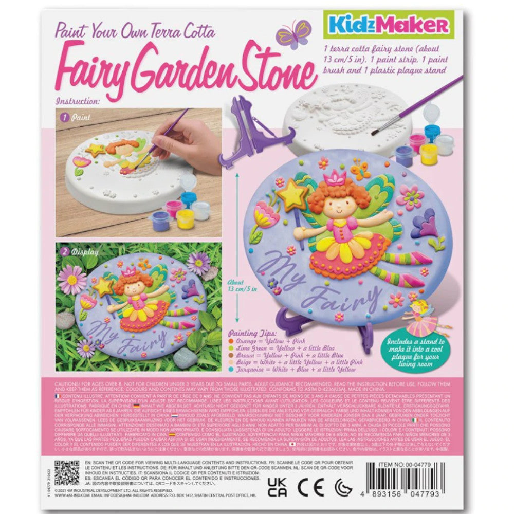 4M Fairy Garden Stone Paint your Own 5