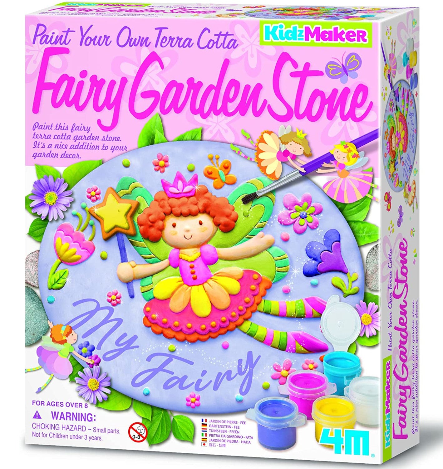 4M Fairy Garden Stone Paint your Own