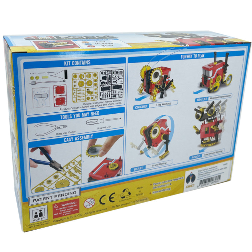 4 in 1 Robot Educational Motorized Robot Kit 2