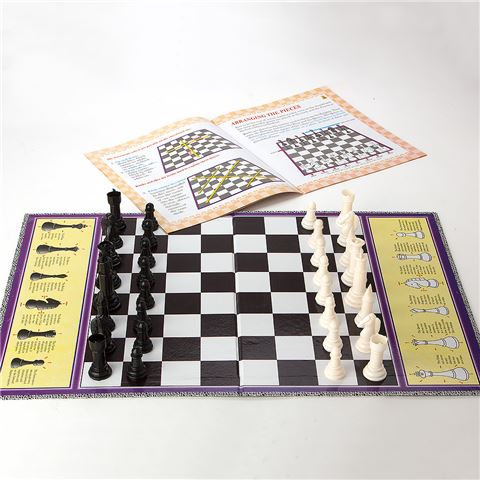 Childrens chess board game