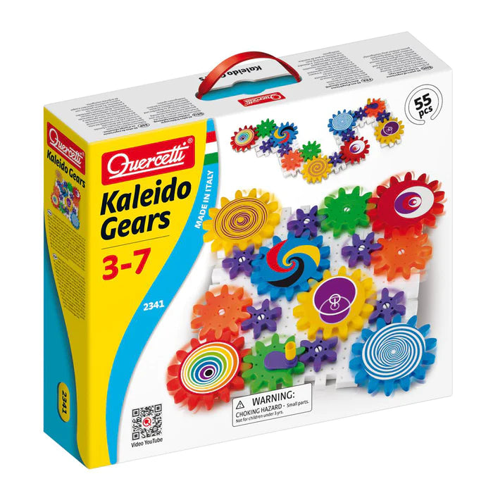 Quercetti Kaleido Gears 55pcs