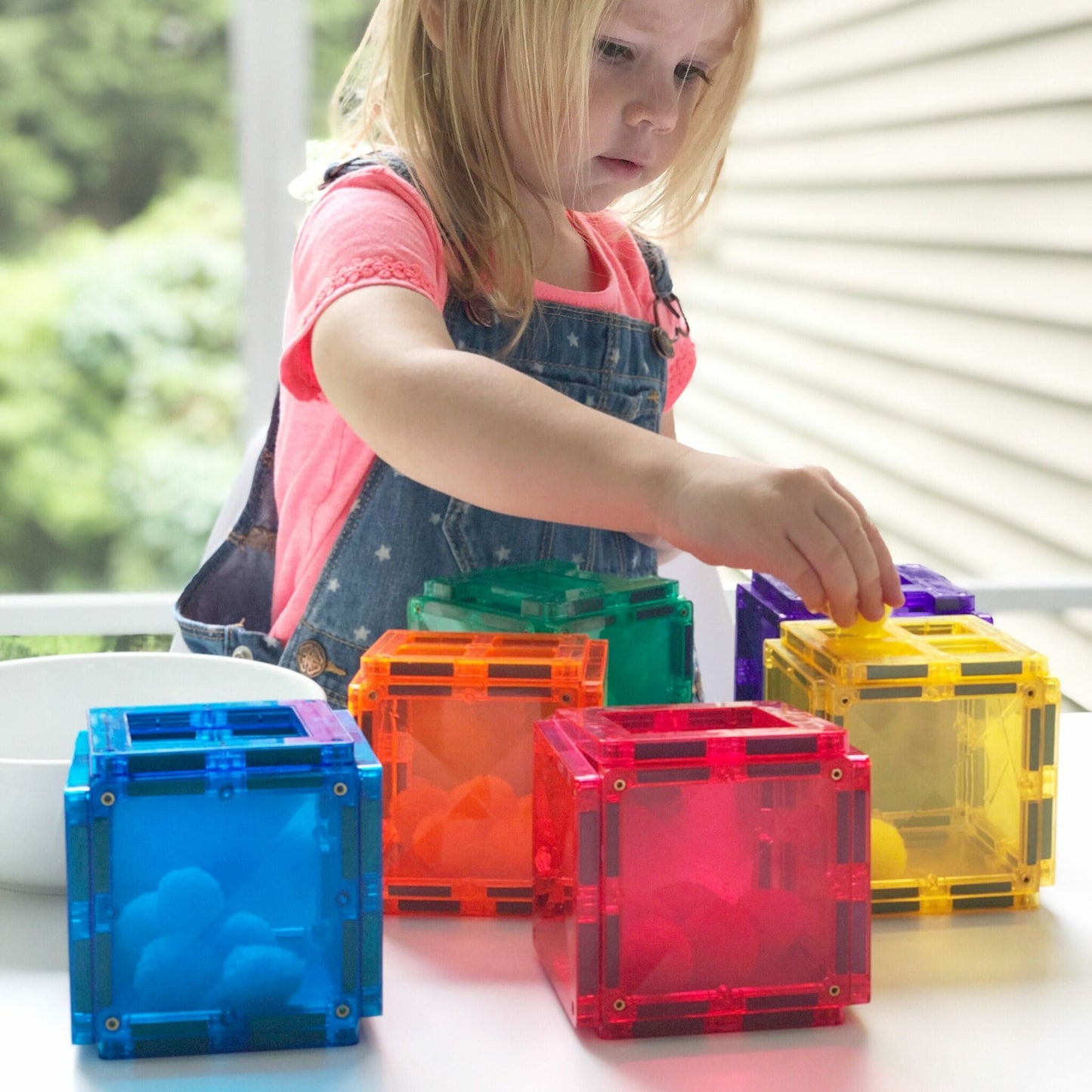 Connetix Tiles 62 Piece Rainbow Starter Pack