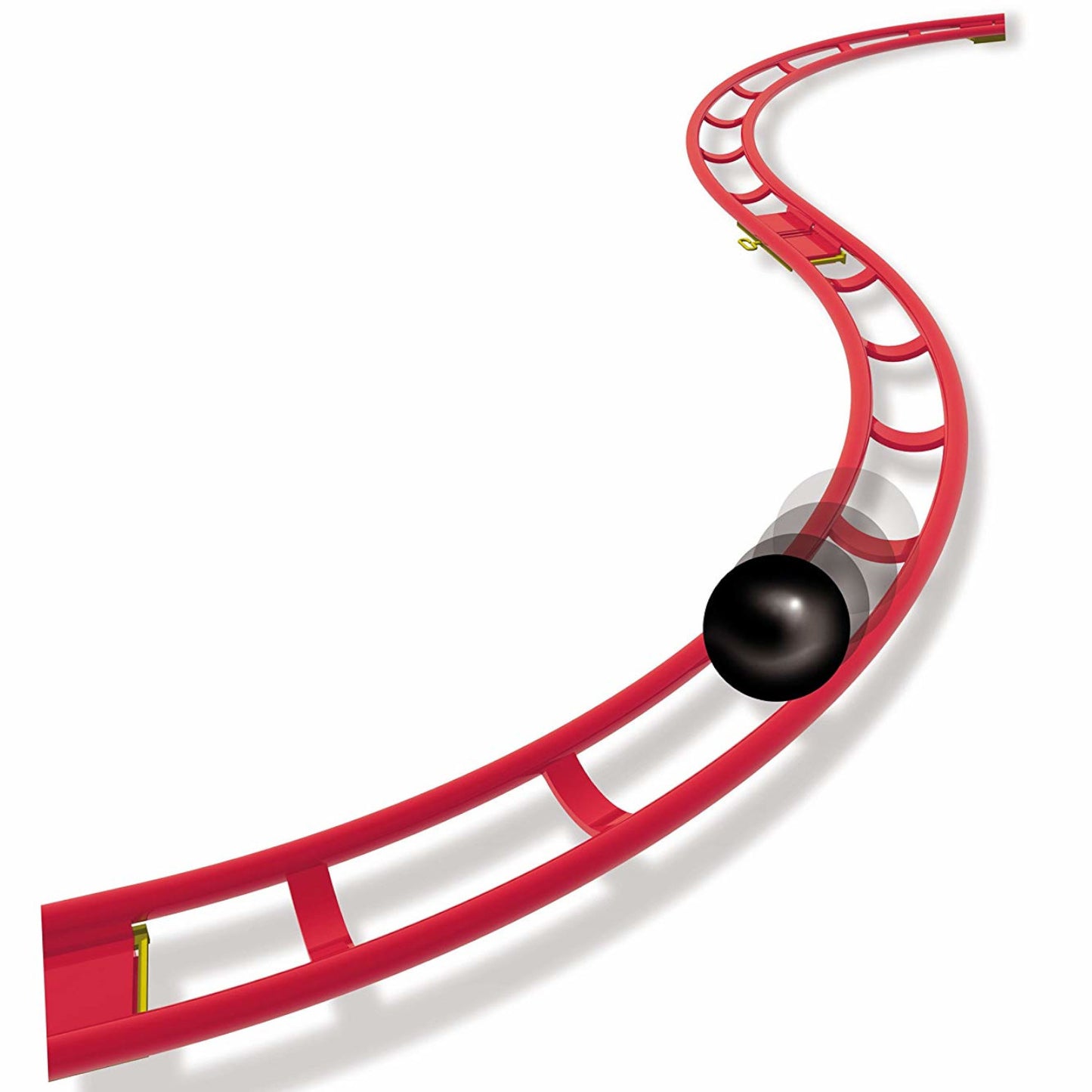 Quercetti Roller Coaster Mini Rail Marble Run 150pc 2