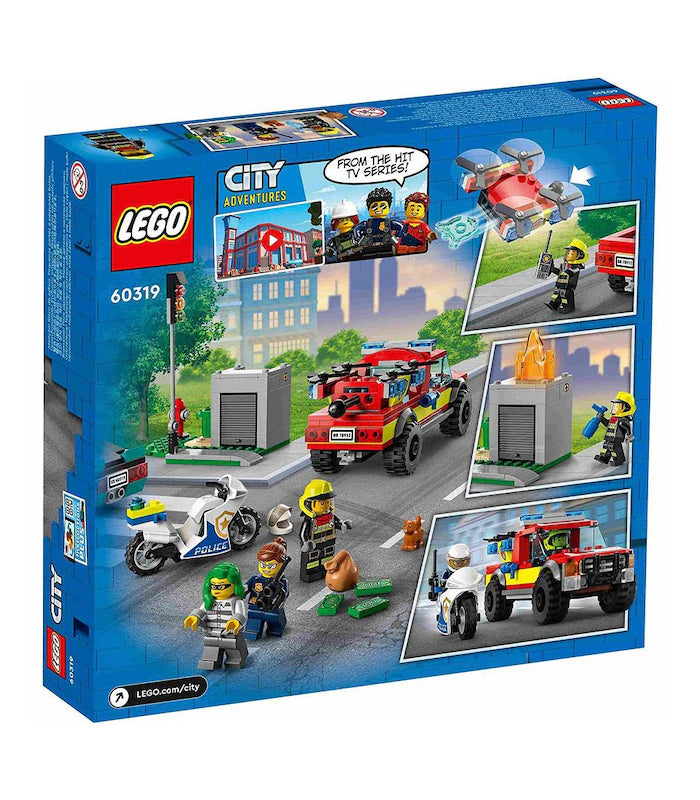 LEGO City Fire Rescue & Police Chase 60319