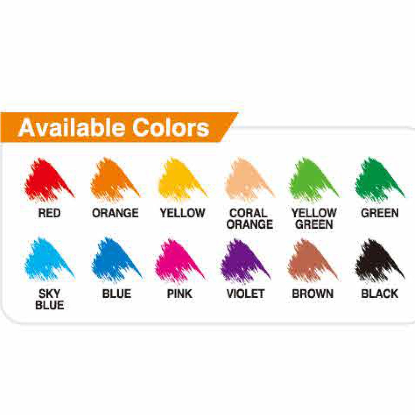 AMOS Crayons Wax Twisters 12pcs 1