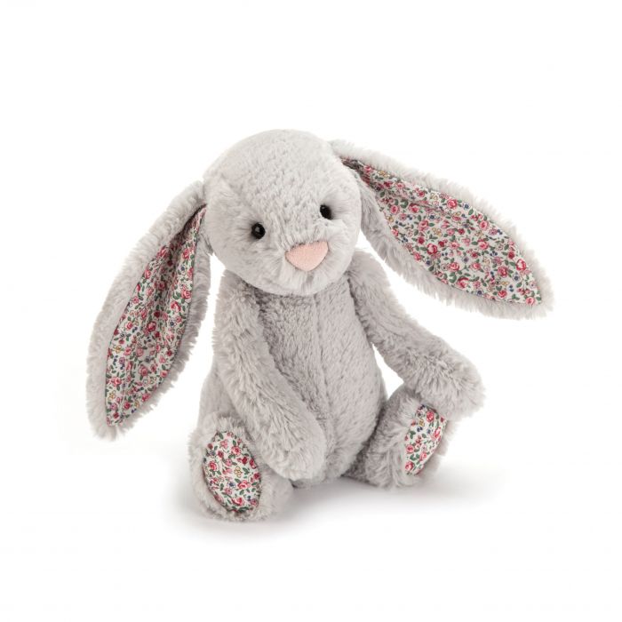 Jellycat Blossom Bashful Silver Bunny Small