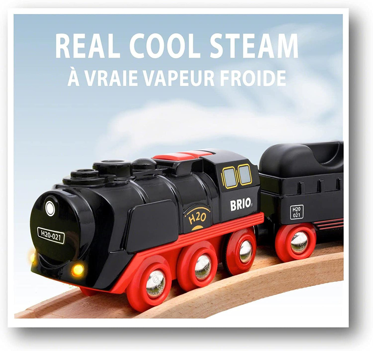 Brio Battery Steaming Train 3 pieces 3
