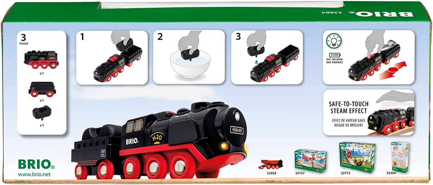 Brio Battery Steaming Train 3 pieces 4