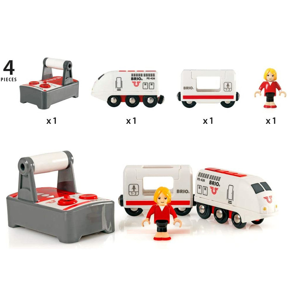 Brio RC Travel Train 4 pieces 1