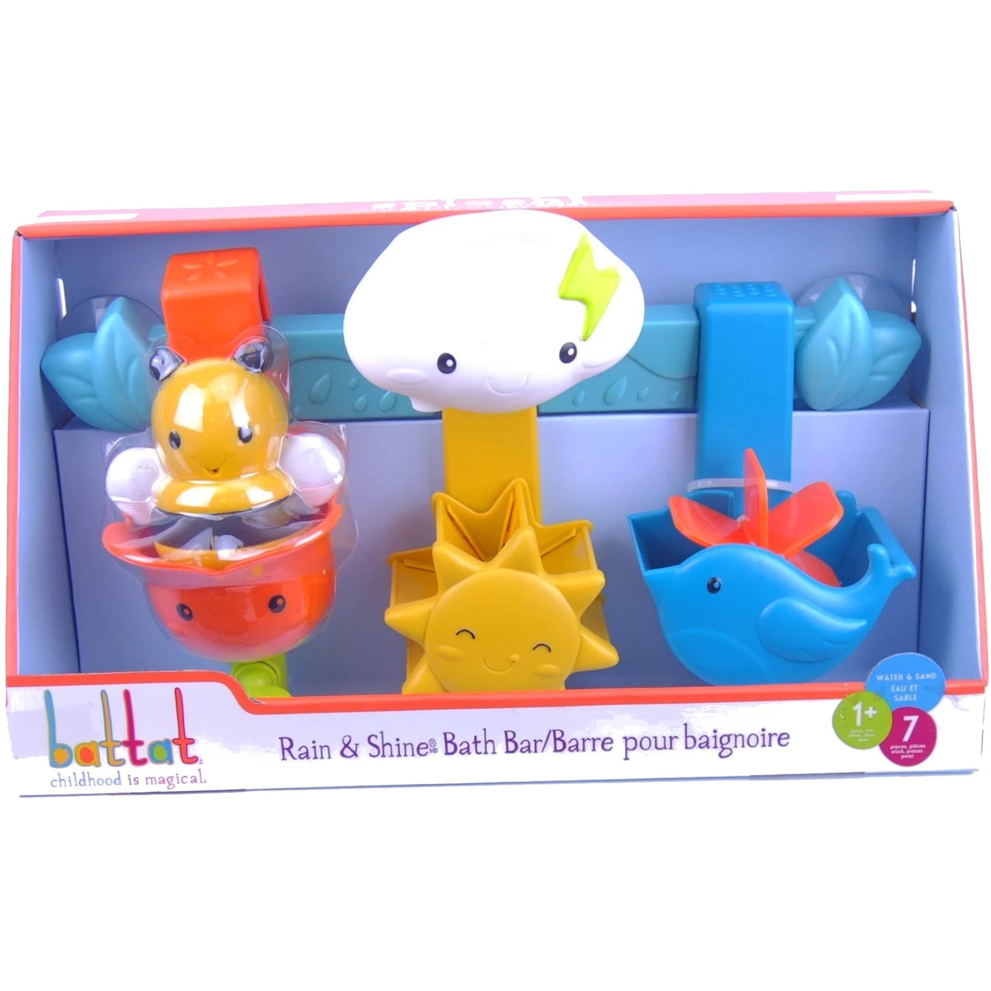 Battat Bath Bar Rain & Shine 1