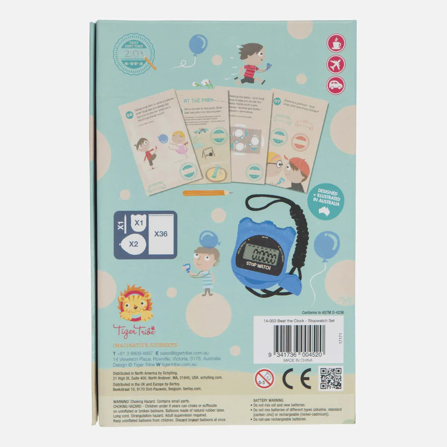 Tiger Tribte Beat The Clock - Stopwatch Set