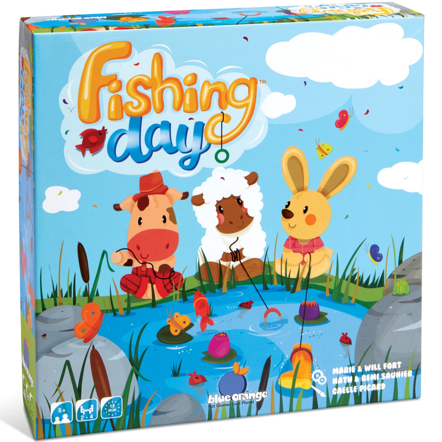 Blue Orange Fishing Day Game