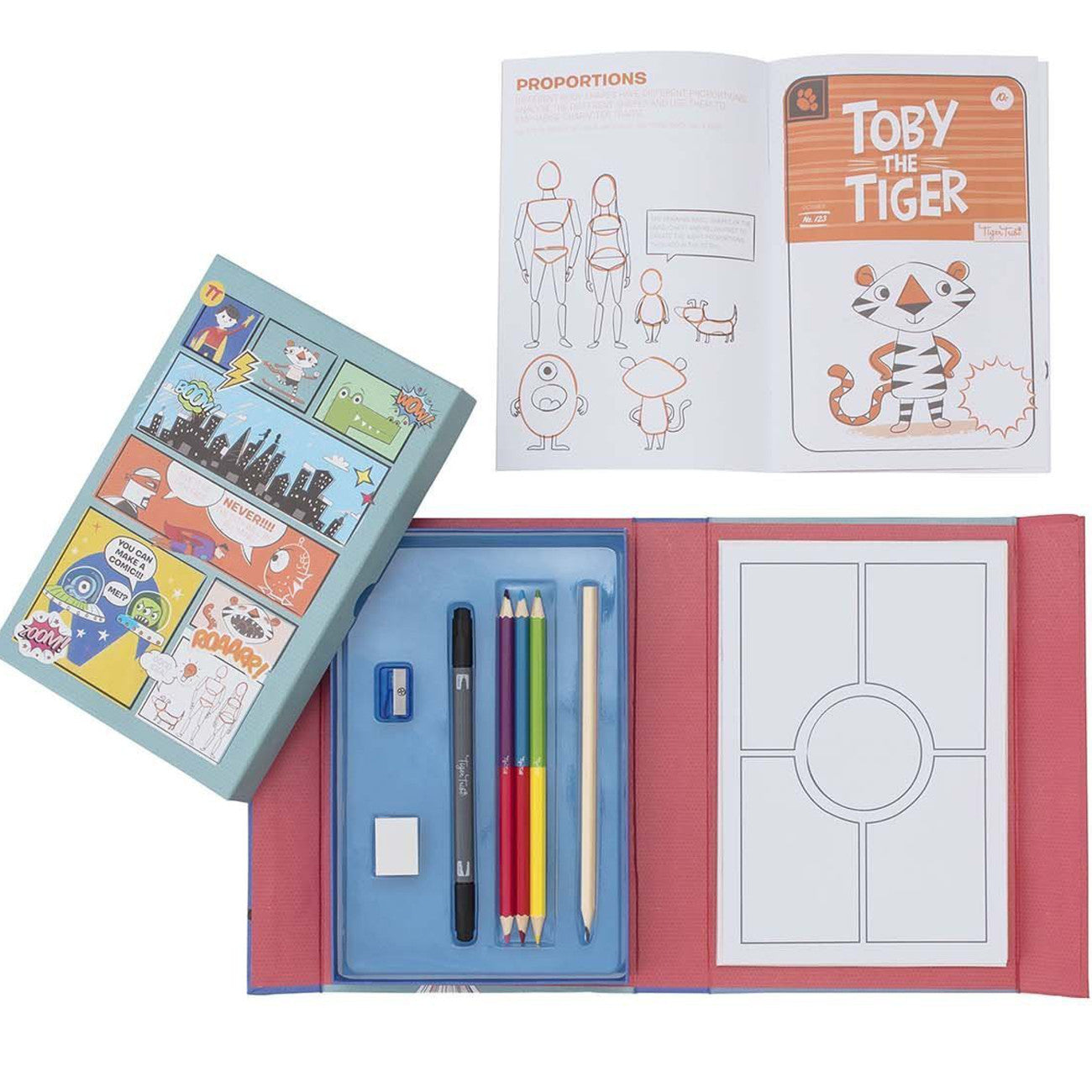 Tiger Tribe Comic Book Kit 2