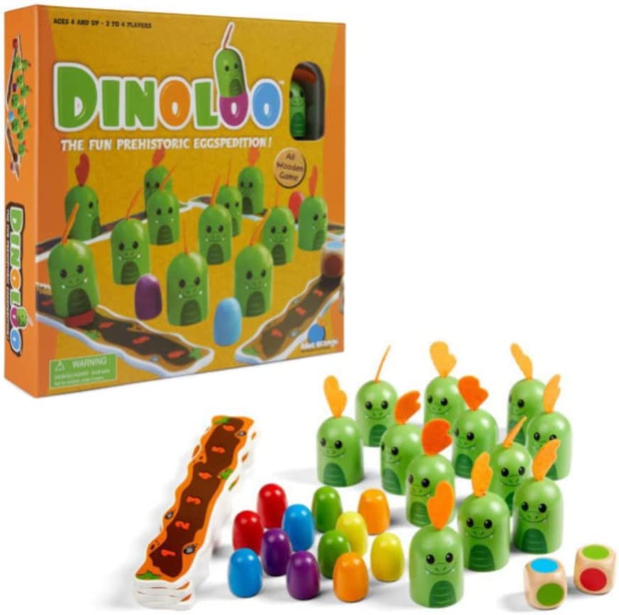 Blue Orange Game Dinoloo The Fun Prehistoric Eggspedition 3