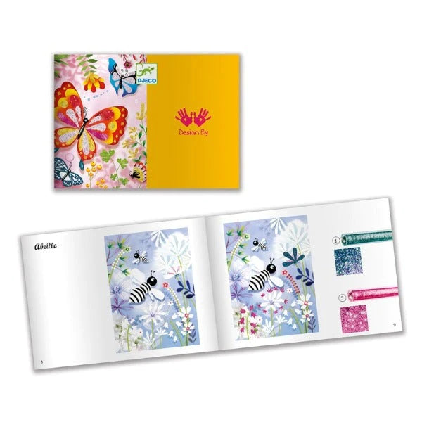 Djeco Butterfly Glitterboards