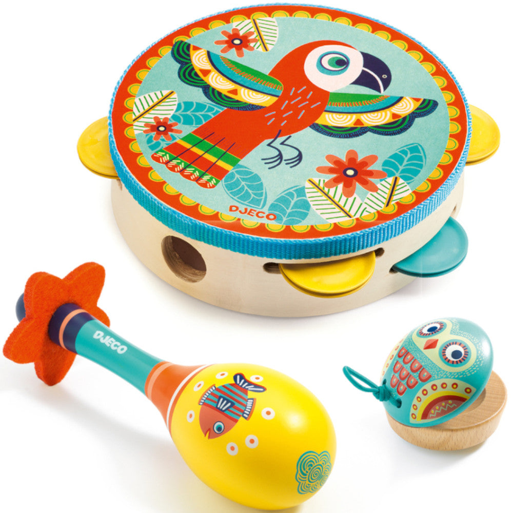 Djeco Animambo Musical Instruments 3 Piece