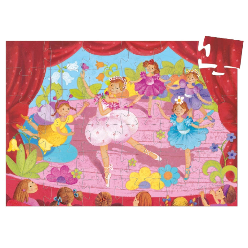 Djeco Puzzle Ballerina Silhouette 36pcs