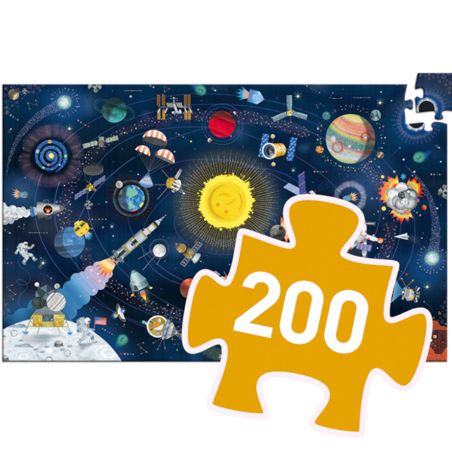 Djeco Puzzle Space Observation 200pc 1