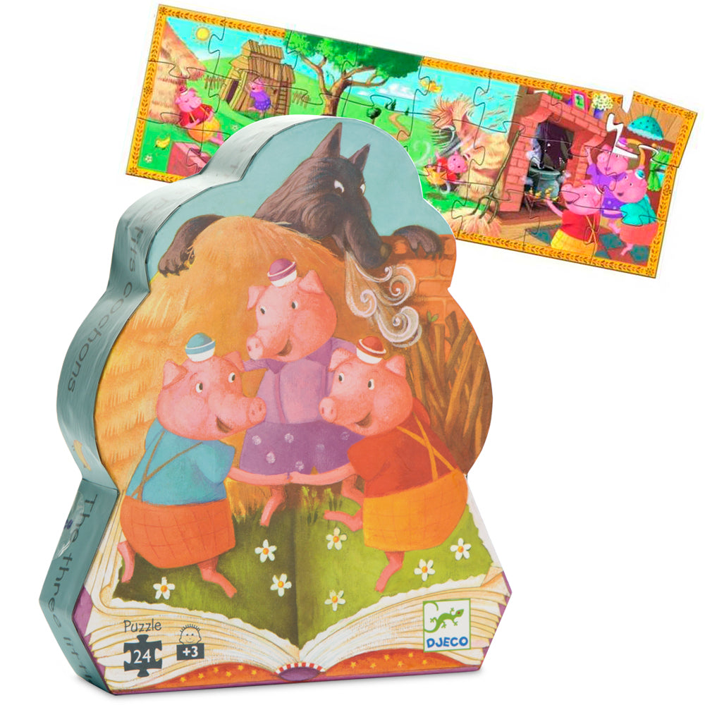 Djeco Puzzle Three Little Pigs
