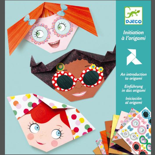 Djeco Origami Pretty Faces