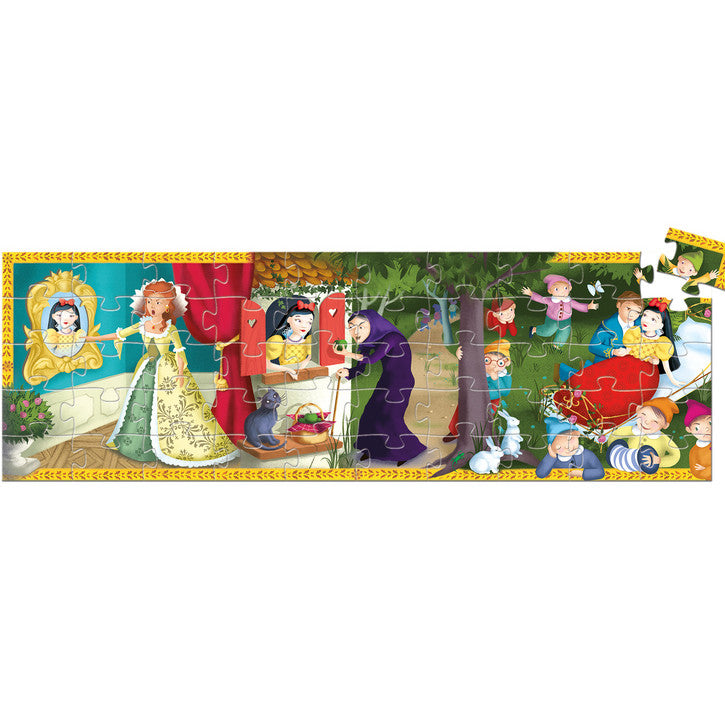 Djeco Puzzle Snow White 50pc - K and K Creative Toys