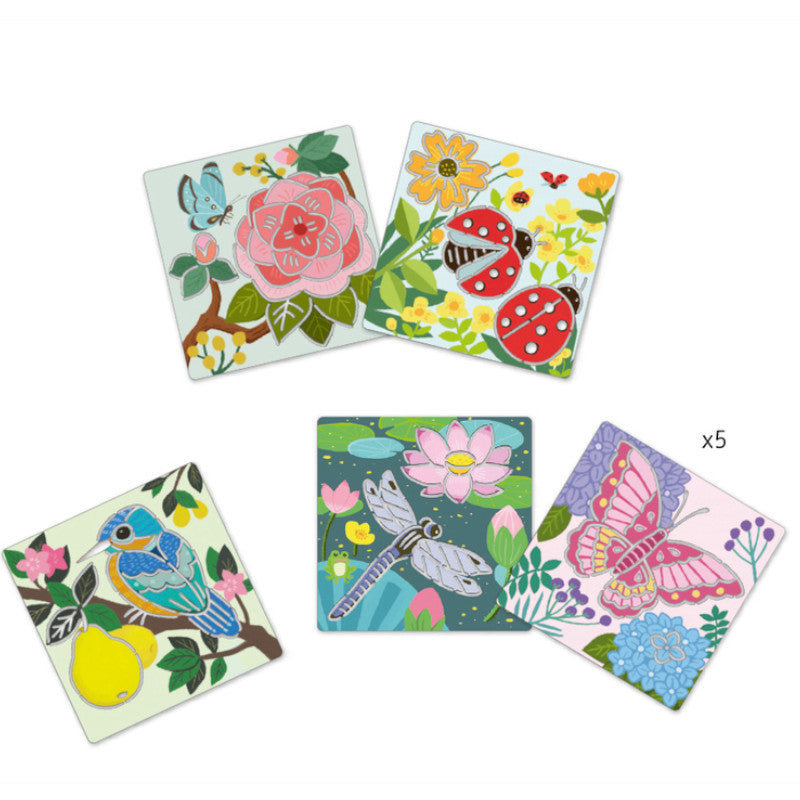 Djeco Stencils Garden Wings 1