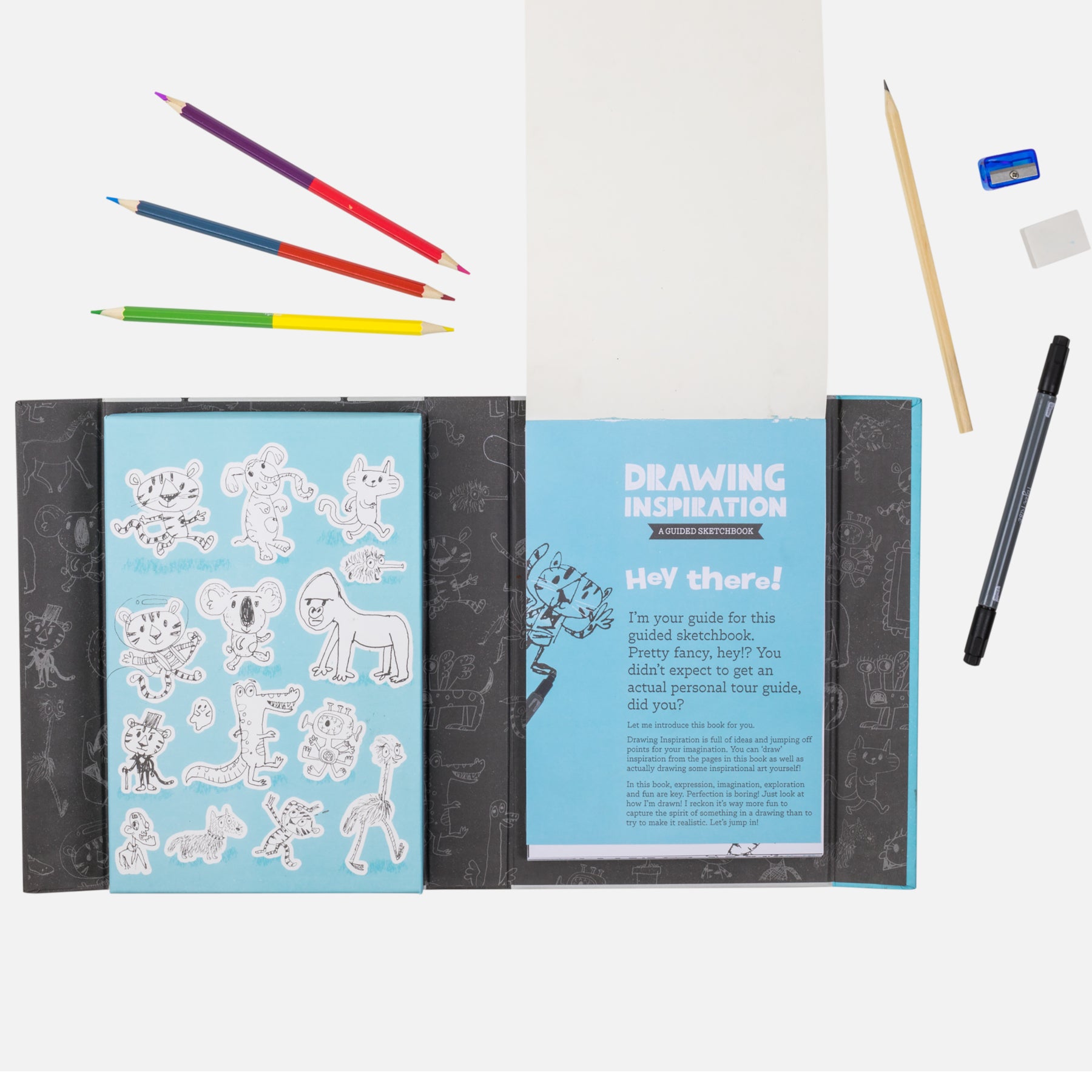 Tiger Tribe Drawing Inspiration - A Guided Sketchbook 2