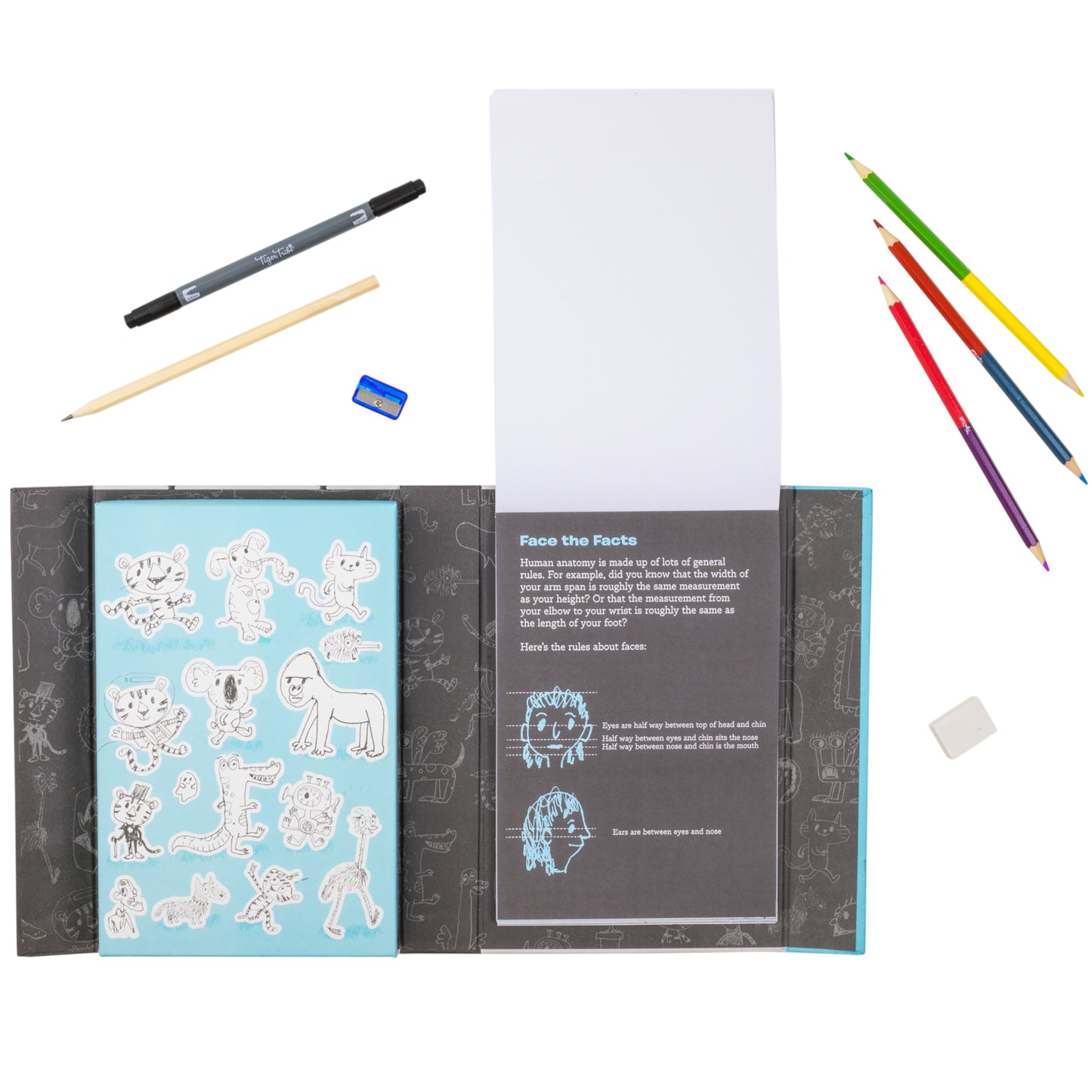 Tiger Tribe Drawing Inspiration - A Guided Sketchbook 3