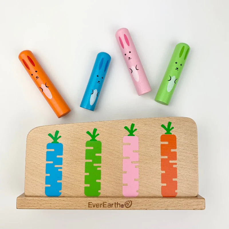 EverEarth Pop Up Toy Bunny Wooden