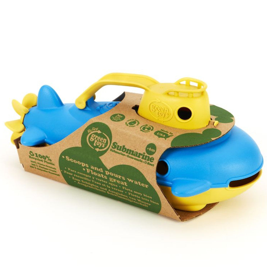 Green Toys Submarine Yellow Cabin